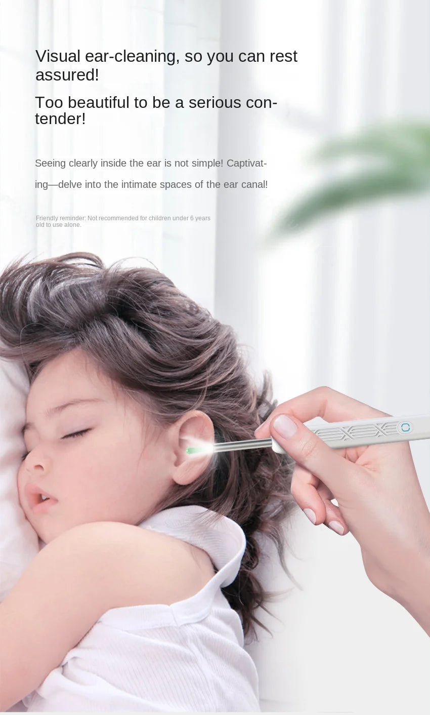 Visual Ear Wax Removal Tool with HD Camera - 15