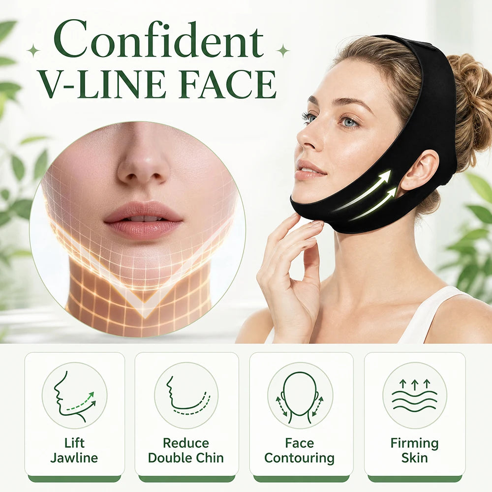 Adjustable Hot and Cold Facial Compress Gel Wrap