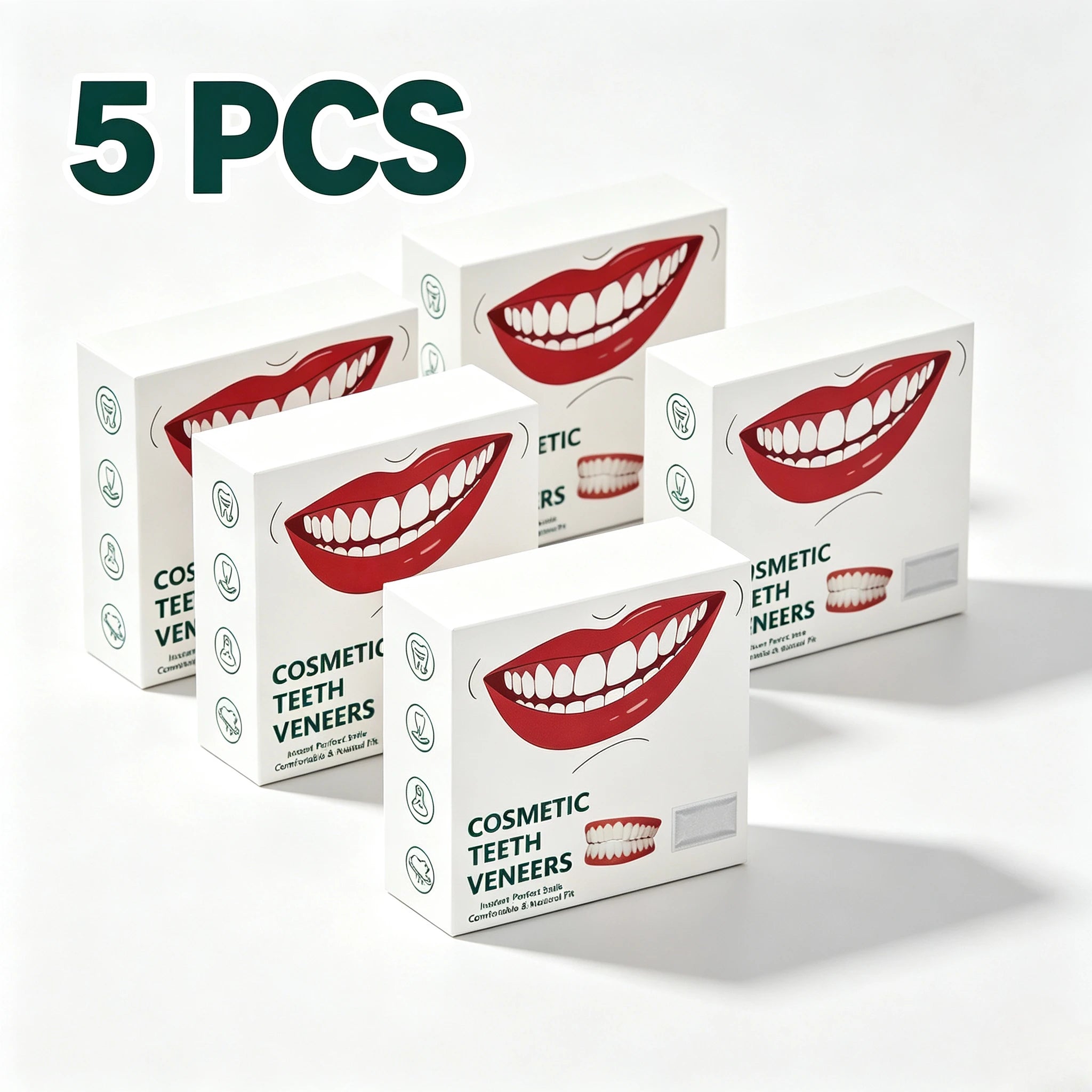 Custom Fit Cosmetic Smile Veneers for Instant Teeth Restoration - 15