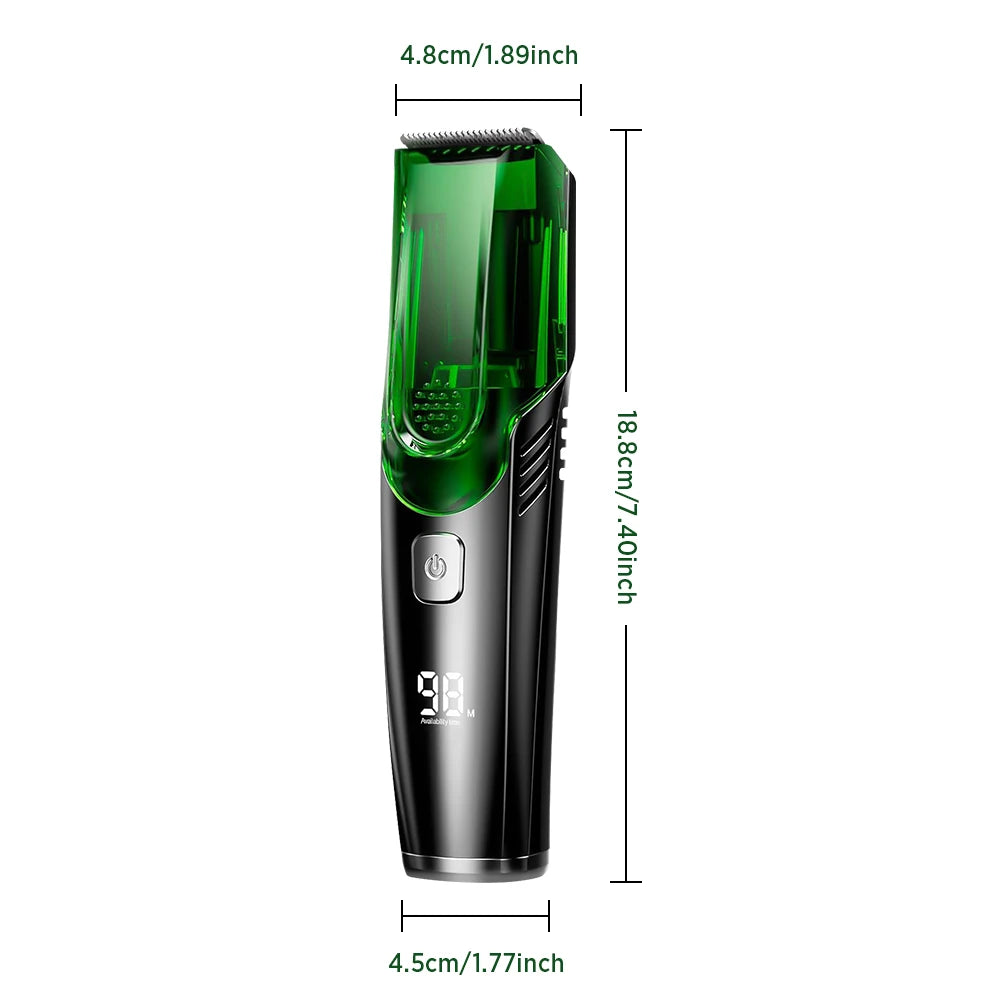 Cordless Vacuum Beard Trimmer for Precise Grooming - 15