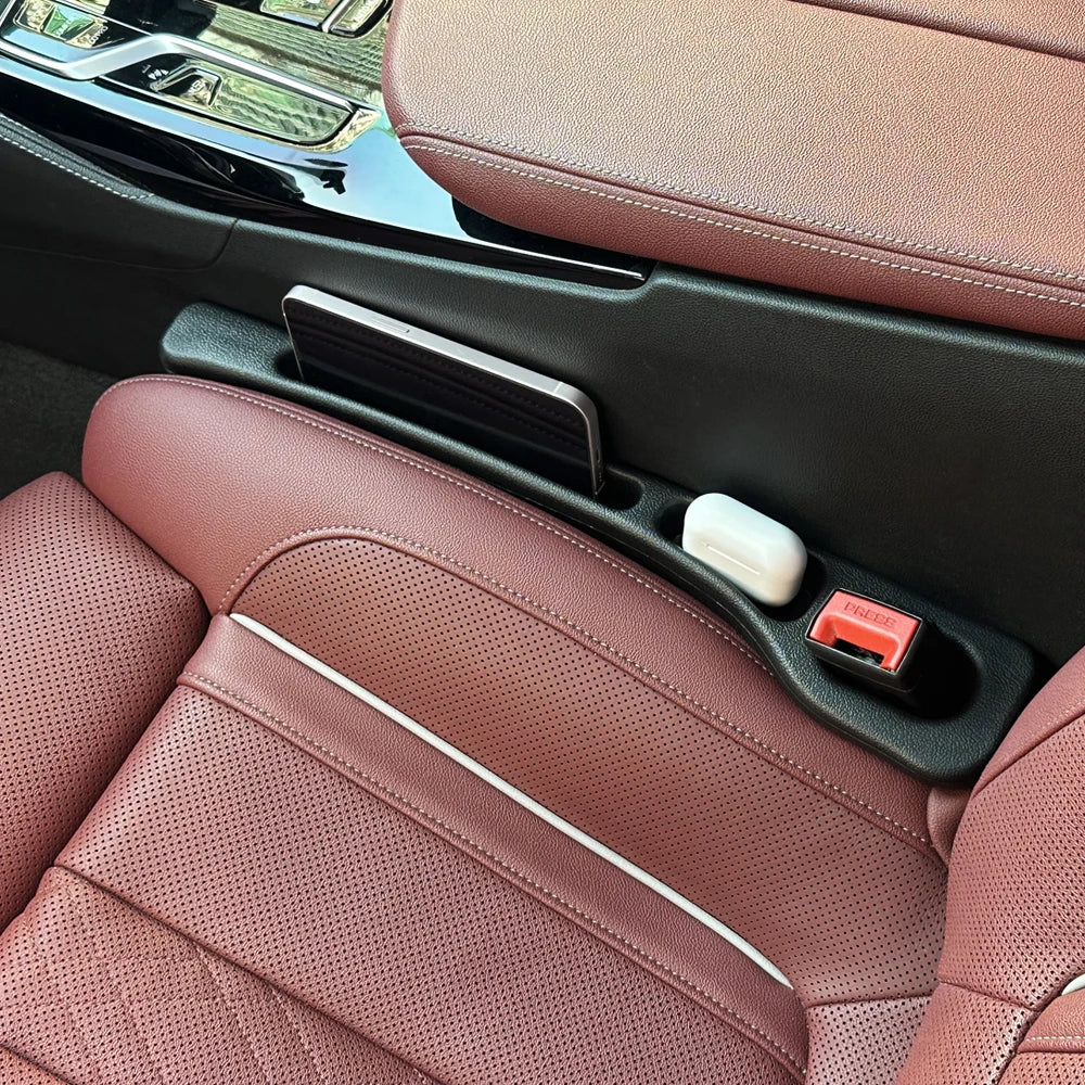 Universal Car Seat Gap Filler and Organizer Storage Strip 2 Piece Set - 6