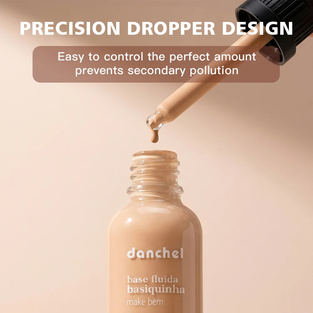 Matte Lightweight Liquid Foundation for Natural Pore-Minimizing Coverage