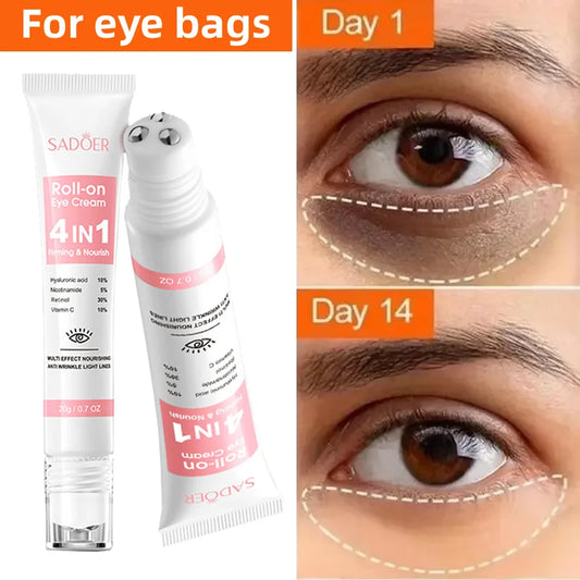 Anti-Wrinkle Retinol Eye Cream for Dark Circles and Puffiness
