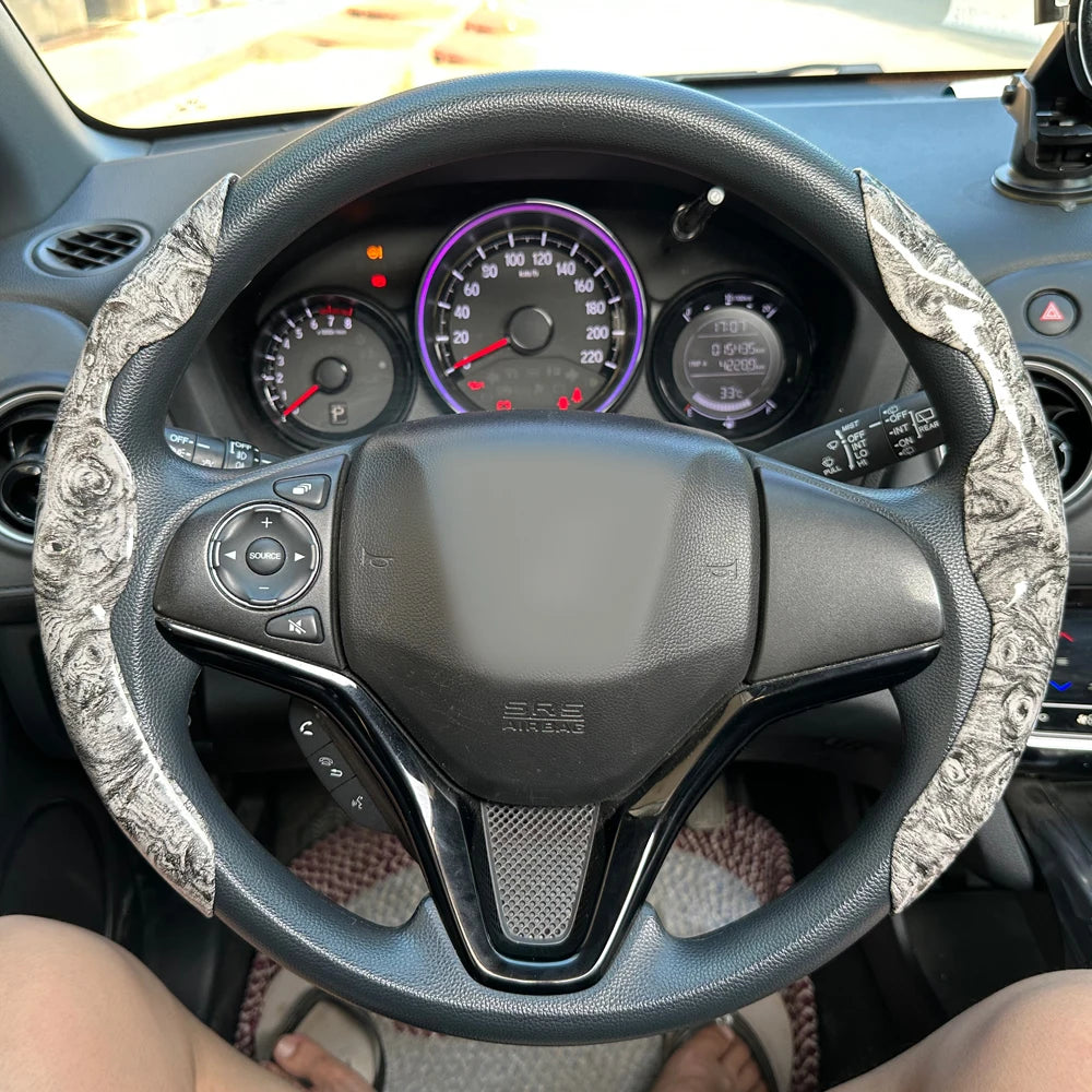 Universal Non-Slip Car Steering Wheel Booster Cover Set - 8