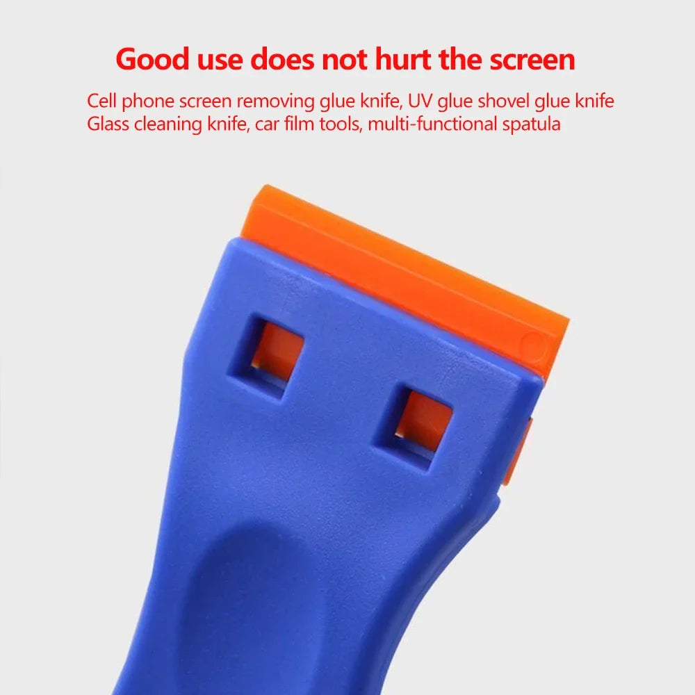 Non-Scratch Plastic Razor Blade Scraper for Stickers and Decals - 11