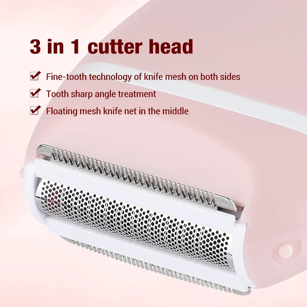 Compact Electric Hair Remover for Women