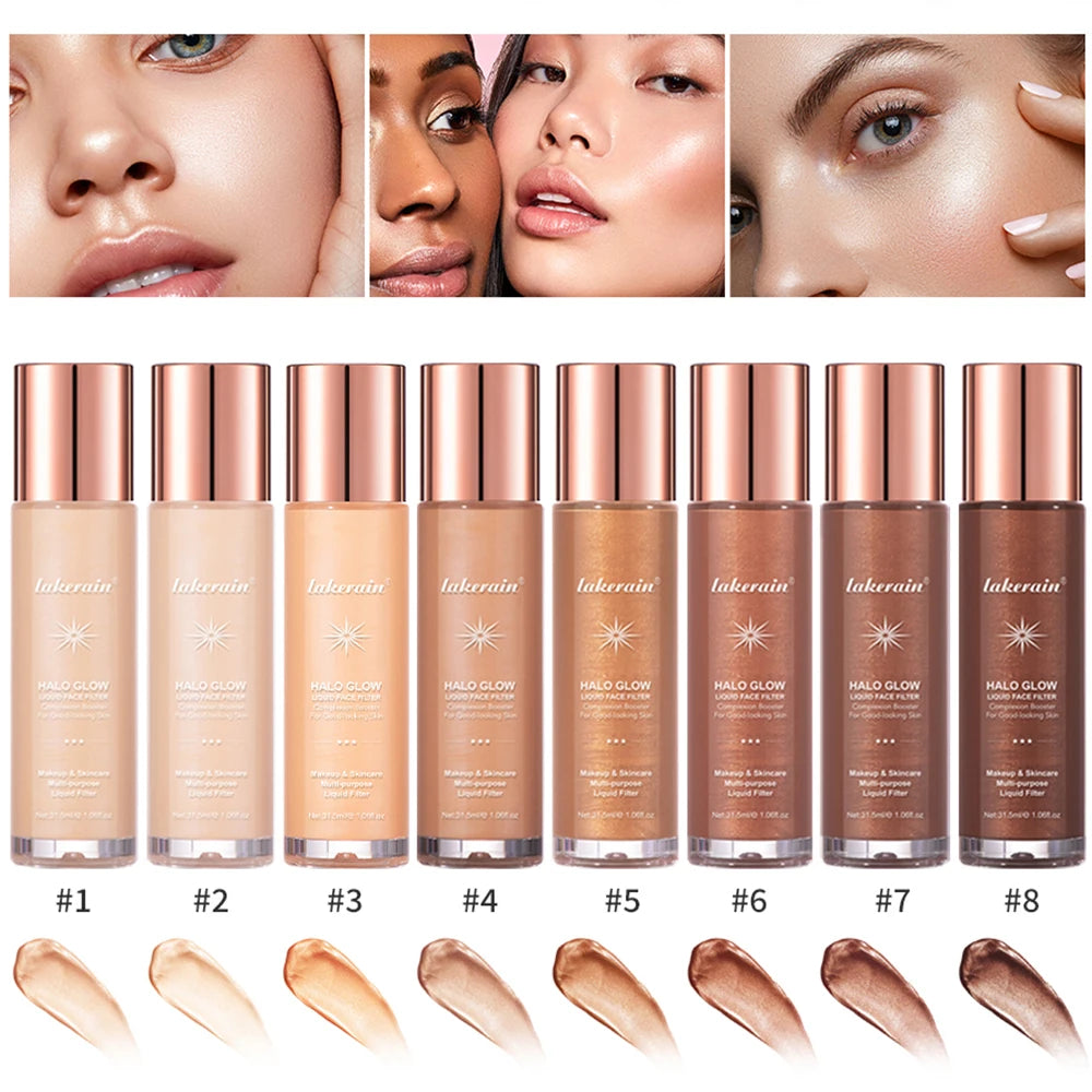 Halo Glow Liquid Face Filter Highlighter