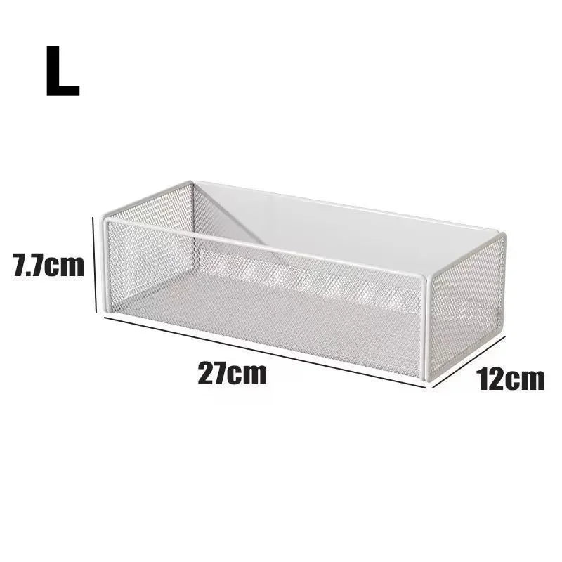 Magnetic Refrigerator Storage Basket for Kitchen Organization
