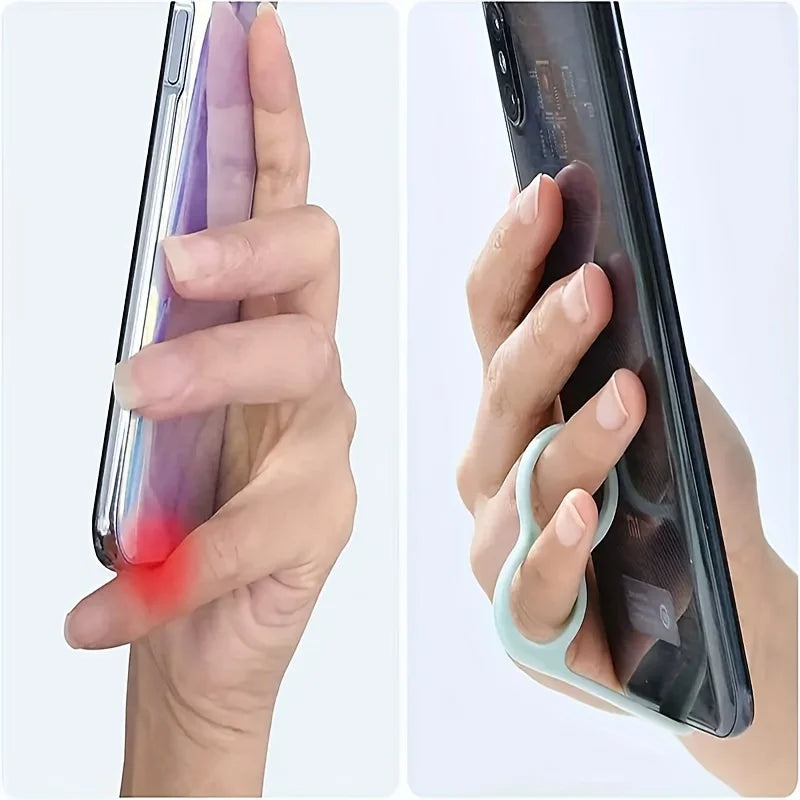 Non-Slip Finger Ring Phone Grip and Desktop Stand
