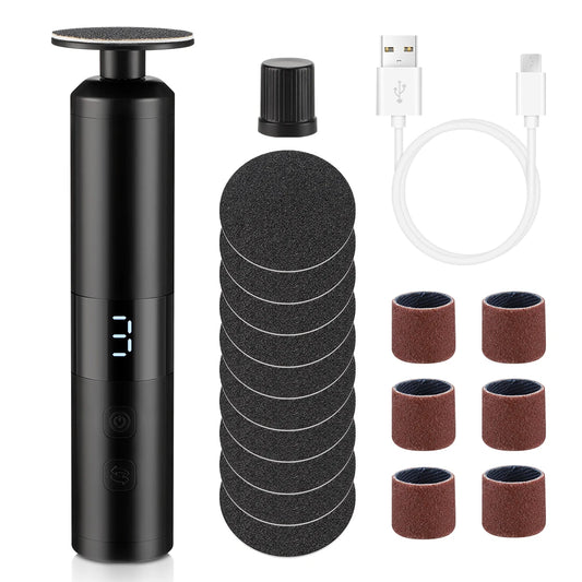Electric Rechargeable Foot Callus Remover and Nail Care Tool