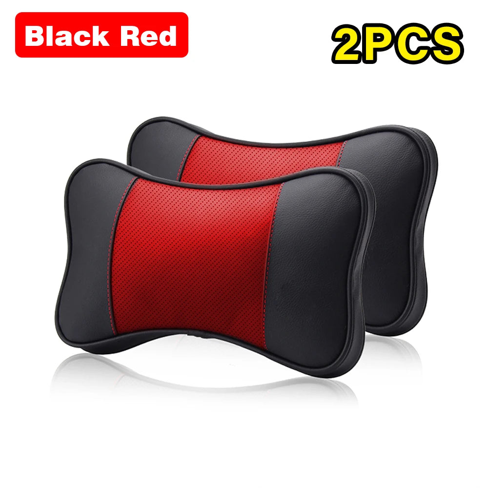 Adjustable Car Headrest Neck Support Pillow Set - 14