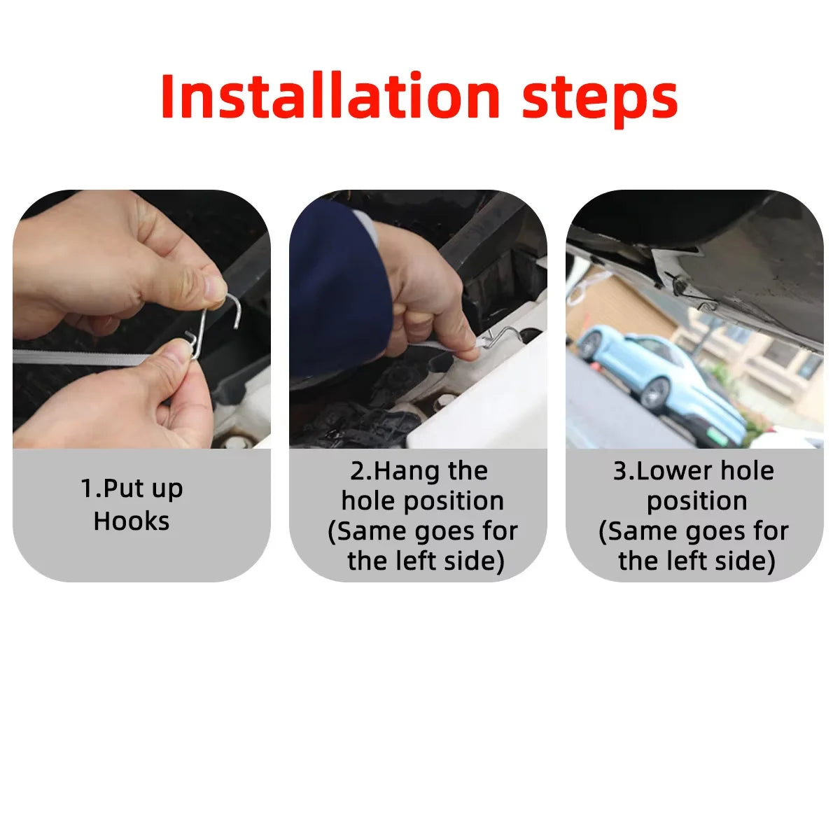 Universal Car Radiator Grille Net Insect Proof Condenser Protector - 3
