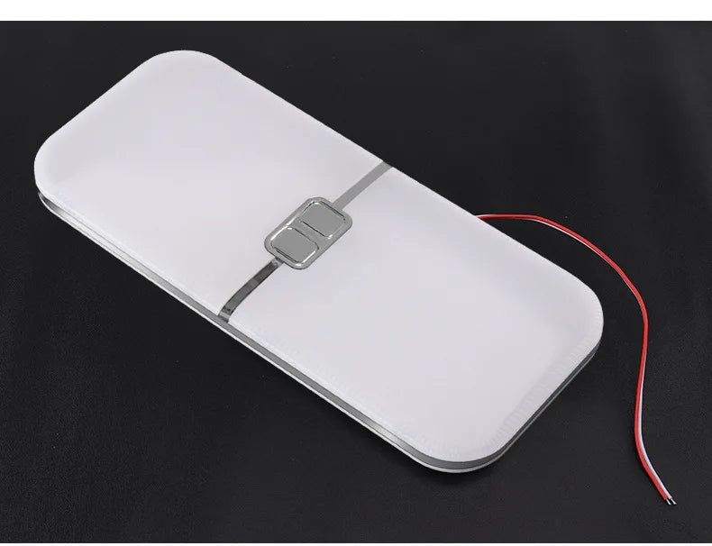 Dimmable 3-Color LED Ceiling Dome Light for RVs and Campers - 14
