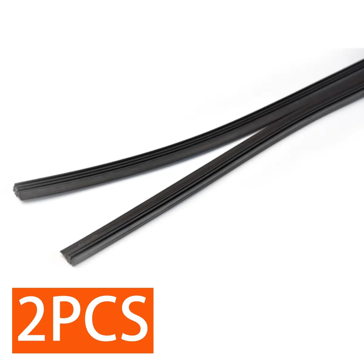 Universal Frameless Rubber Windshield Wiper Blade Refill Strips