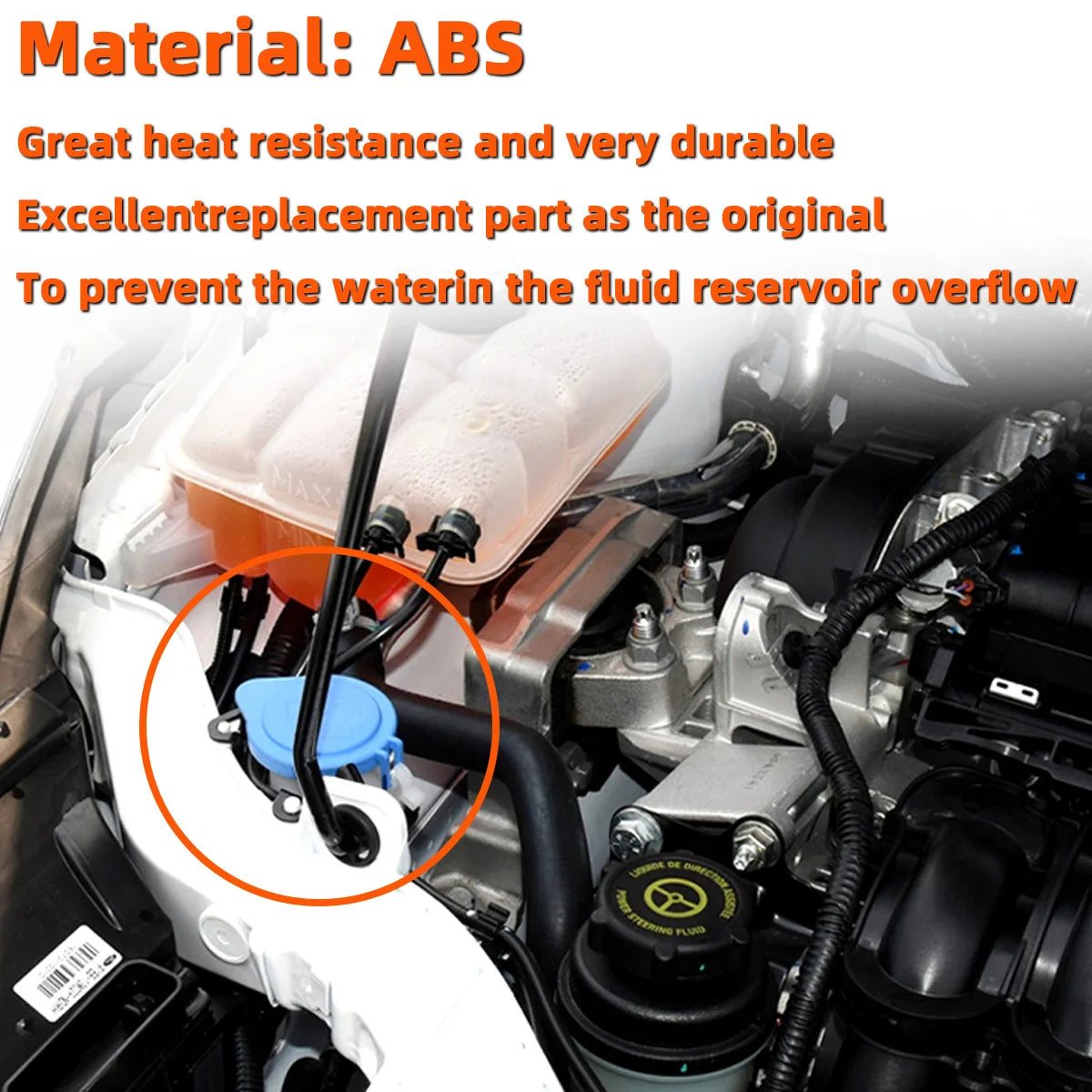 Windshield Wiper Washer Fluid Reservoir Cap for Ford Focus MK3