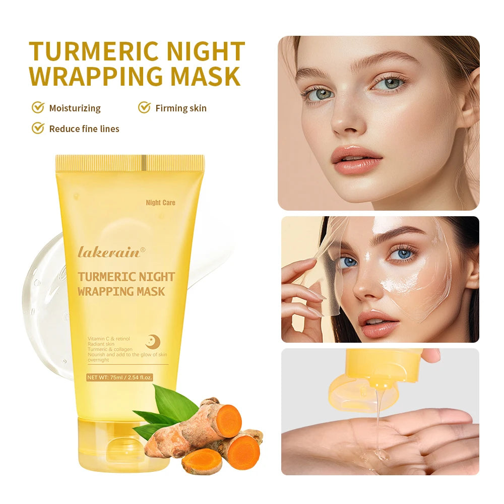 Turmeric Kojic Acid Overnight Peel-Off Firming Face Mask