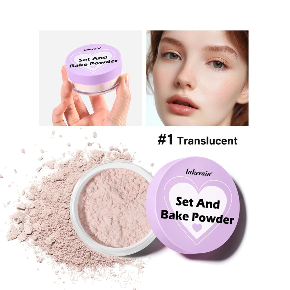 Matte Finish Oil-Control Loose Setting and Baking Powder - 19