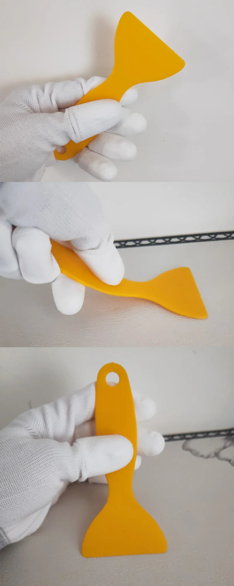 Flexible Plastic Squeegee Tool for Vinyl Wrap and Window Tinting - 7