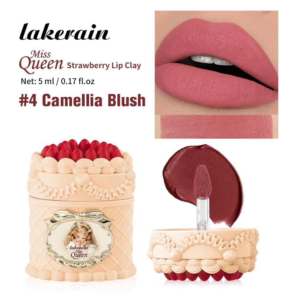 Velvet Matte Strawberry Lip Cream - 24