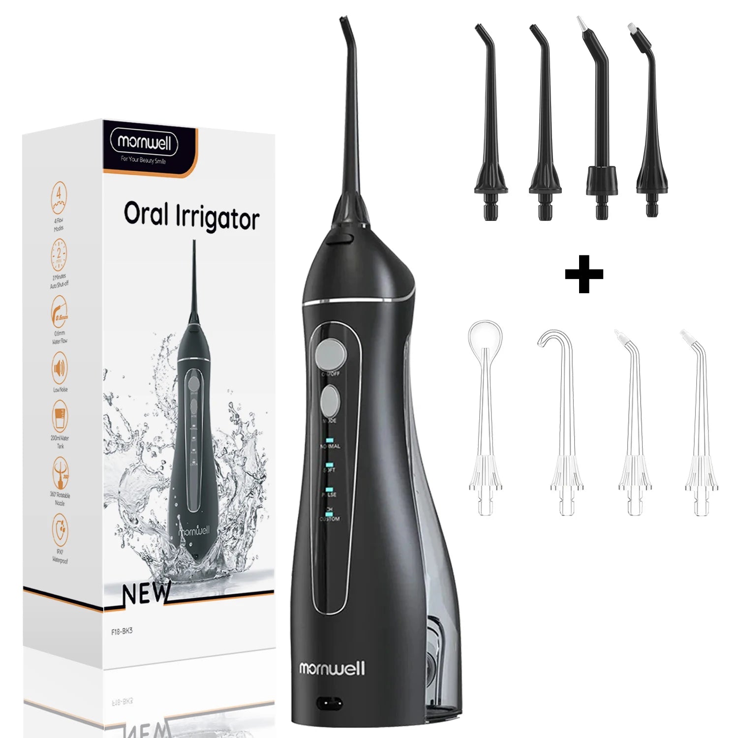 Portable Electric Water Flosser for Teeth Cleaning - 12