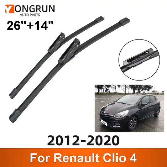 Front Windshield Wiper Blades for Renault Clio 4