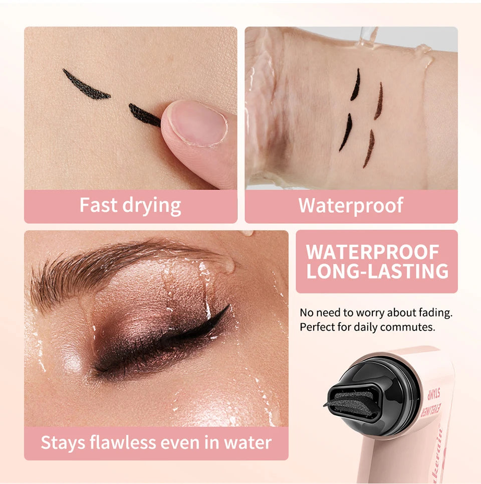 Waterproof Winged Eyeliner Stamp for Perfect Cat Eye Makeup