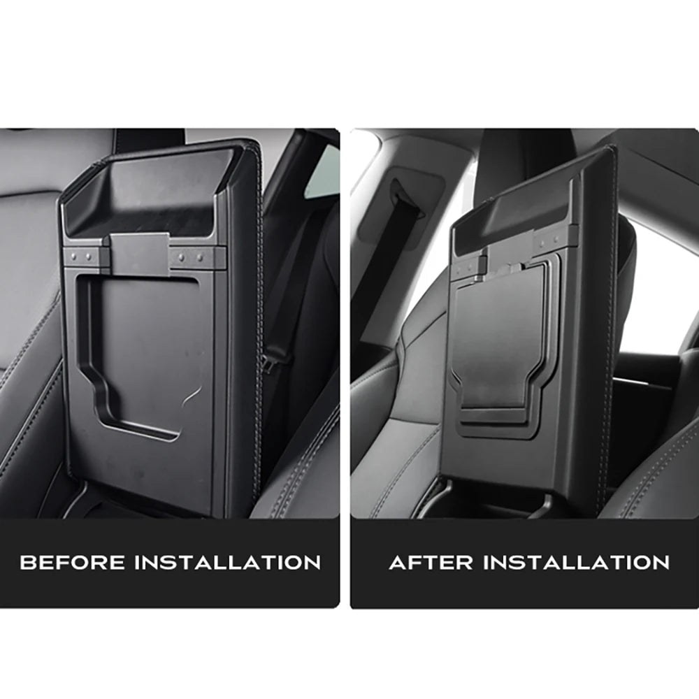 Magnetic Hidden Armrest Storage Organizer for Model 3 Highland & Model Y - 6