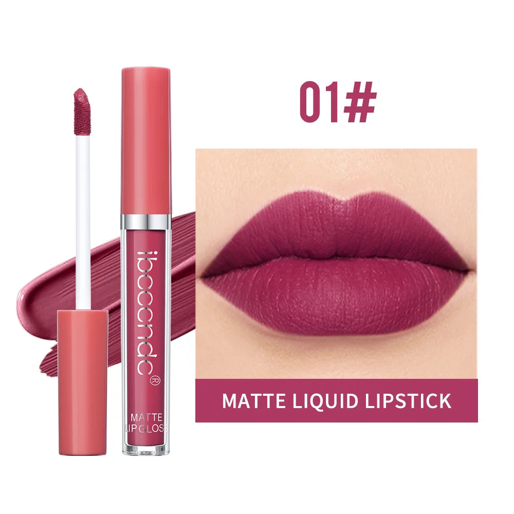 Waterproof Matte Liquid Lipstick Long-Lasting Lip Gloss
