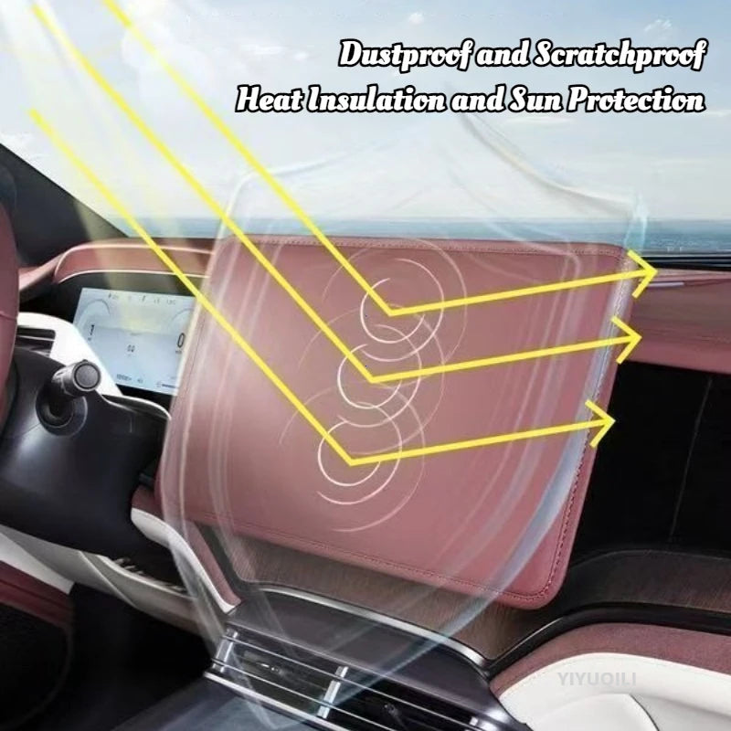 Car Navigation Screen Protective Cover for BYD Models - 4