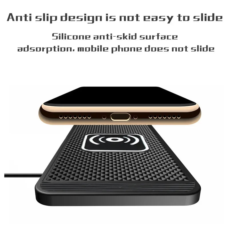 Fast Wireless Car Charging Pad for Smartphones - 10