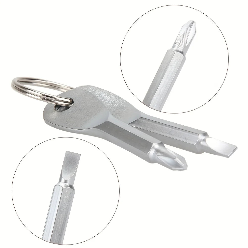 Portable Keychain Screwdriver Repair Tool Set - 5