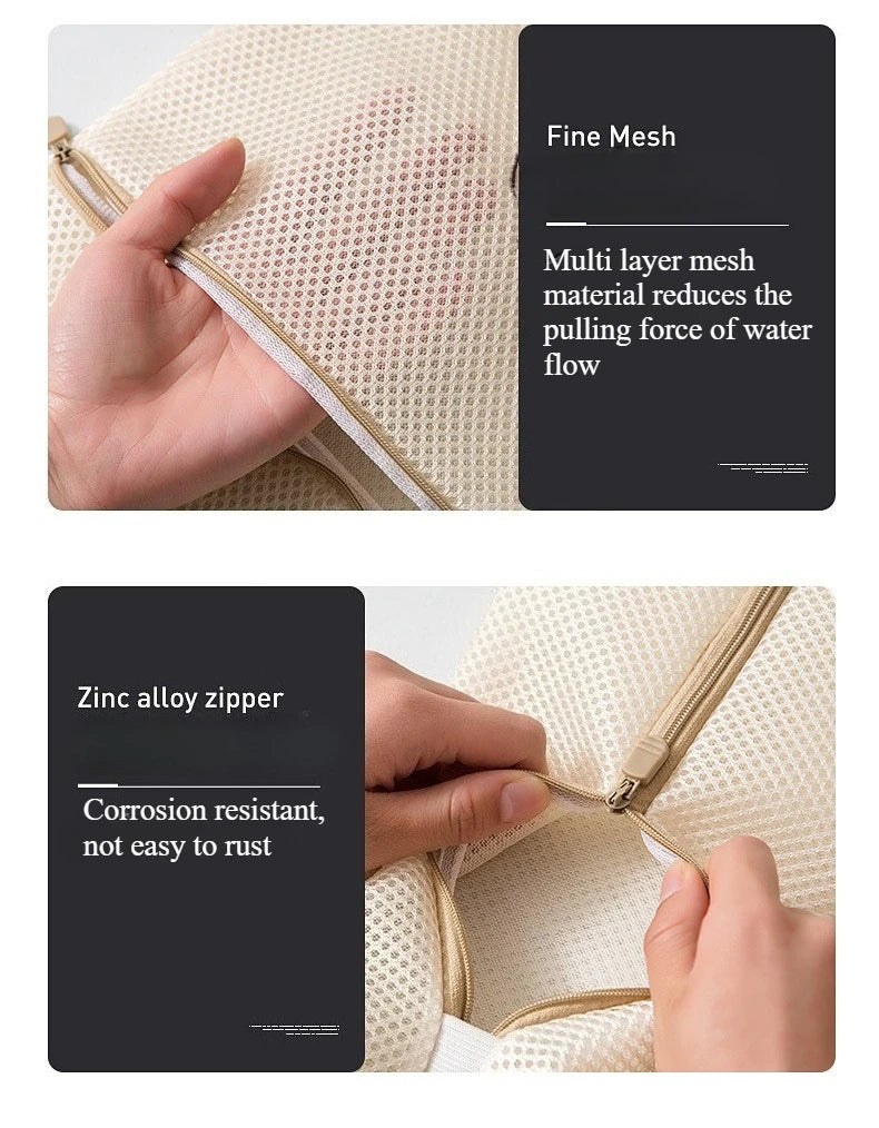 Protective Mesh Laundry Bags for Delicates and Lingerie