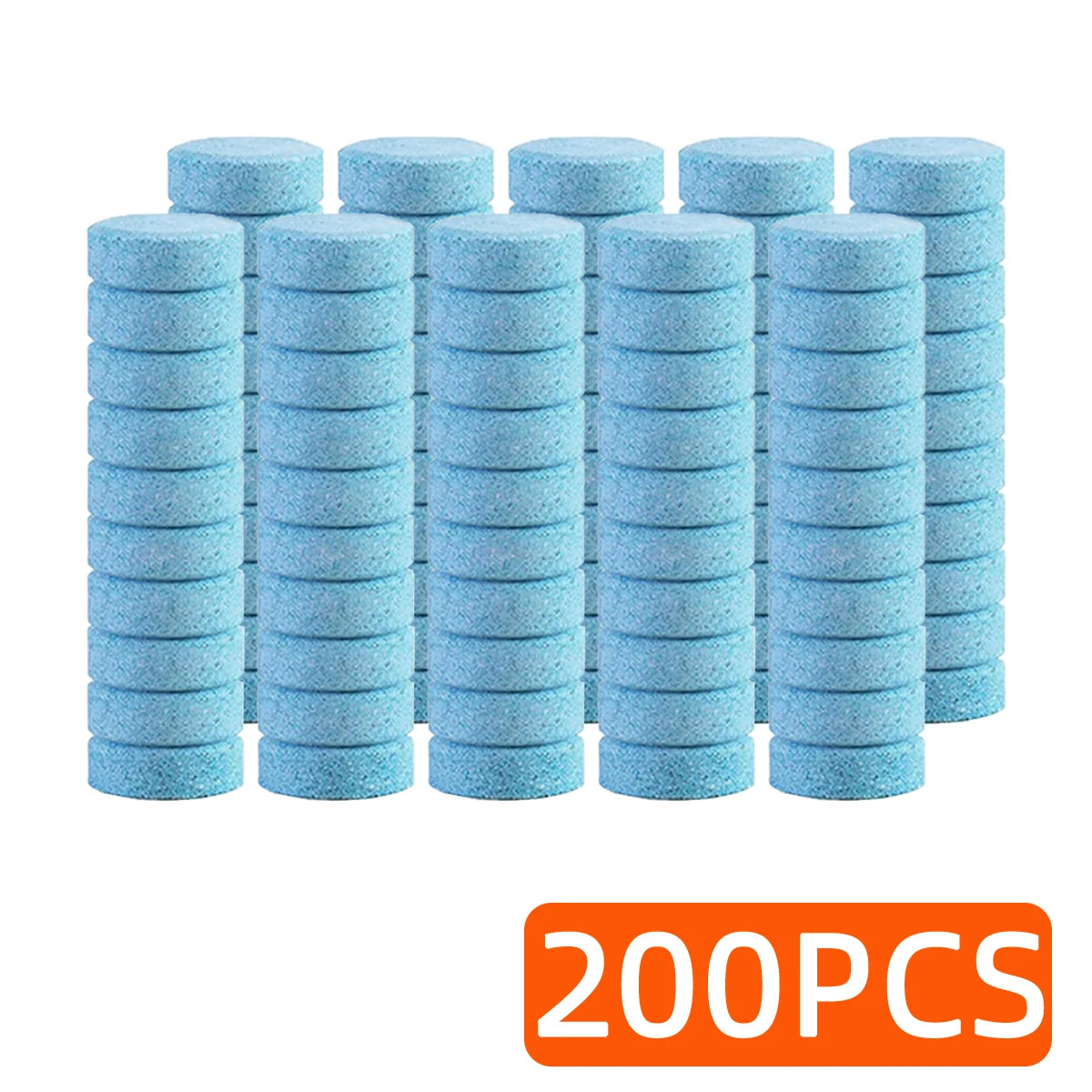 Concentrated Windshield Washer Fluid Tablets Glass Cleaning Effervescent