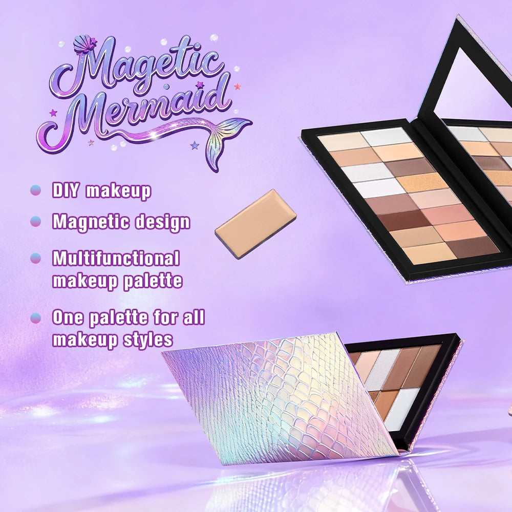 Magnetic Mermaid Multi-Purpose Makeup Palette - 4