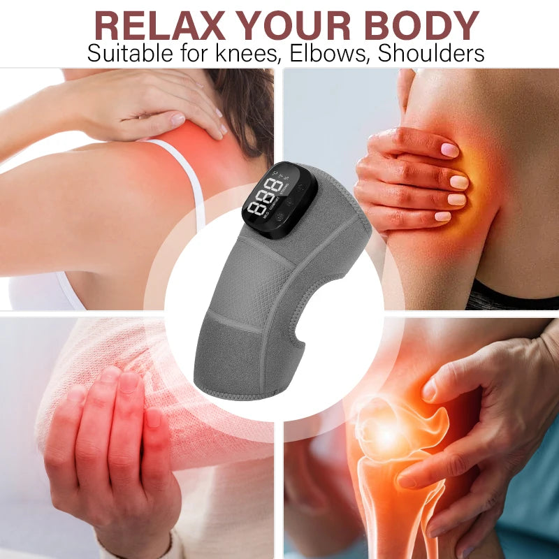 3-in-1 Cordless Vibration Knee and Joint Massager - 5