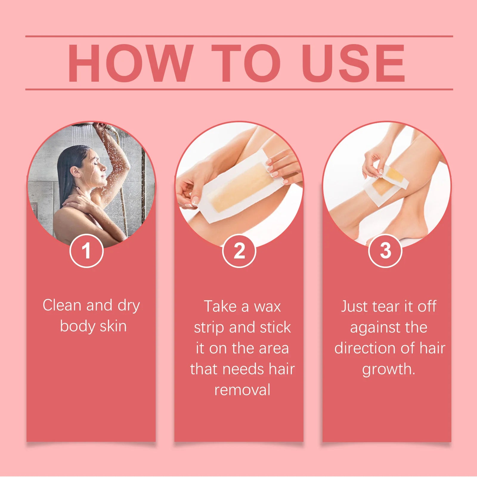 Gentle Full Body Hair Removal Wax Strips - 15
