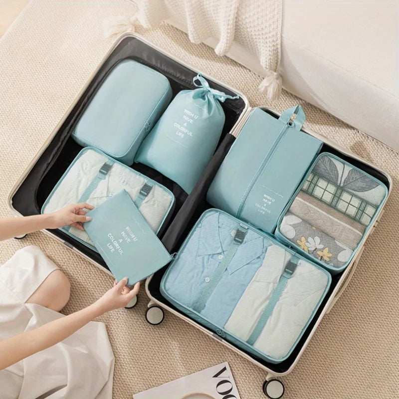 Travel Luggage Organizer Storage Bag Set