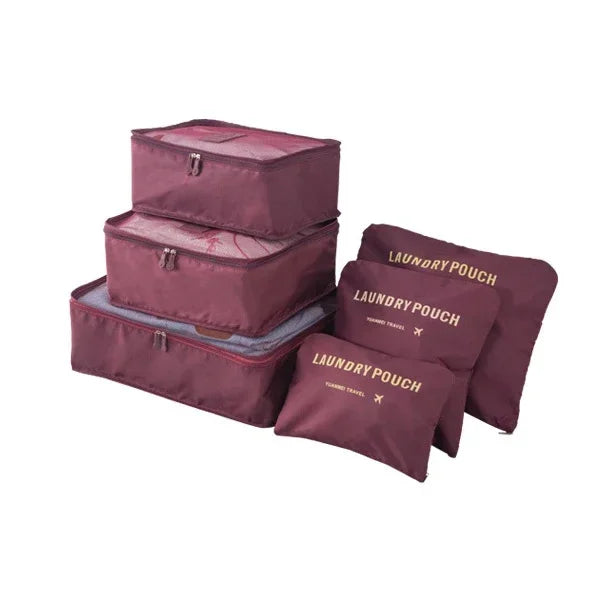 6-Piece Luggage Packing Organizer Set for Travel - 12