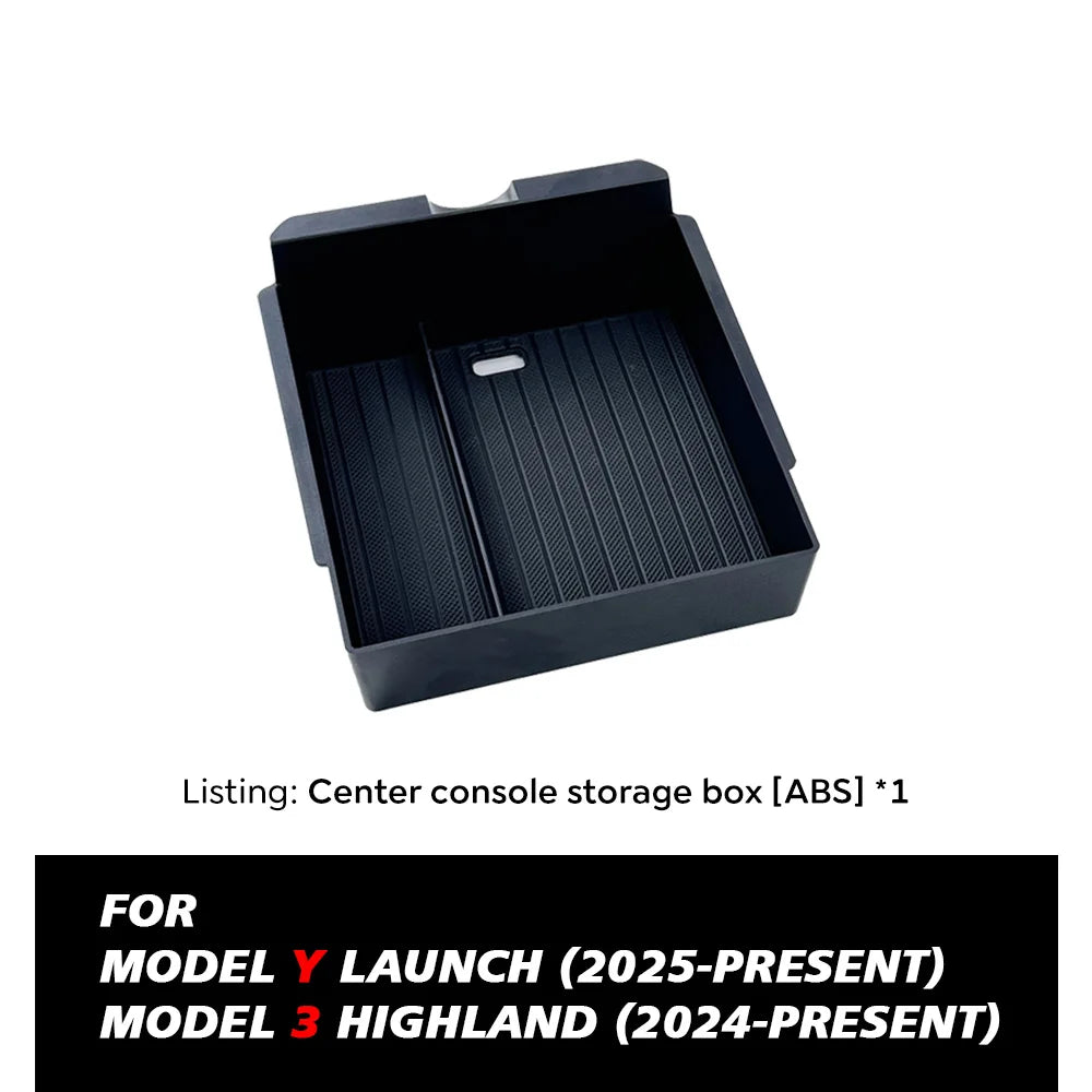 Center Console Storage Organizer for Tesla Model 3 Highland and Model Y - 37