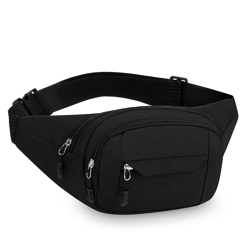 Multifunctional Waist Pack Adjustable Commuter Travel Belt Bag - 16