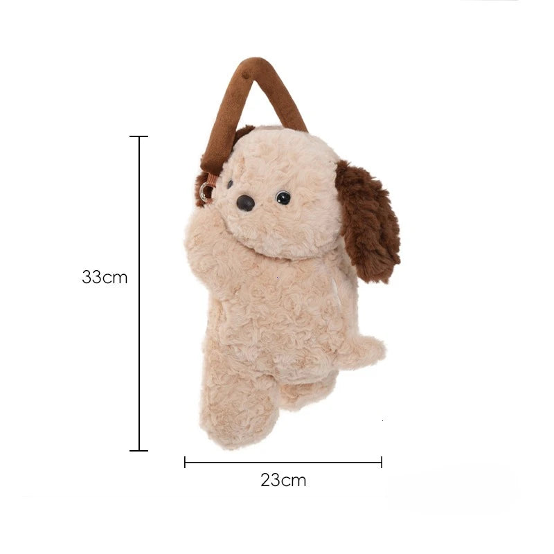 Cute Cartoon Plush Car Tissue Holder Hanging Organizer - 6