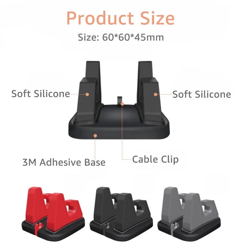 360-Degree Rotatable Car Dashboard Phone Mount