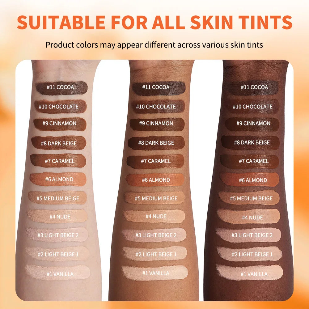 2-in-1 Velvet Matte Liquid Foundation and Concealer - 6