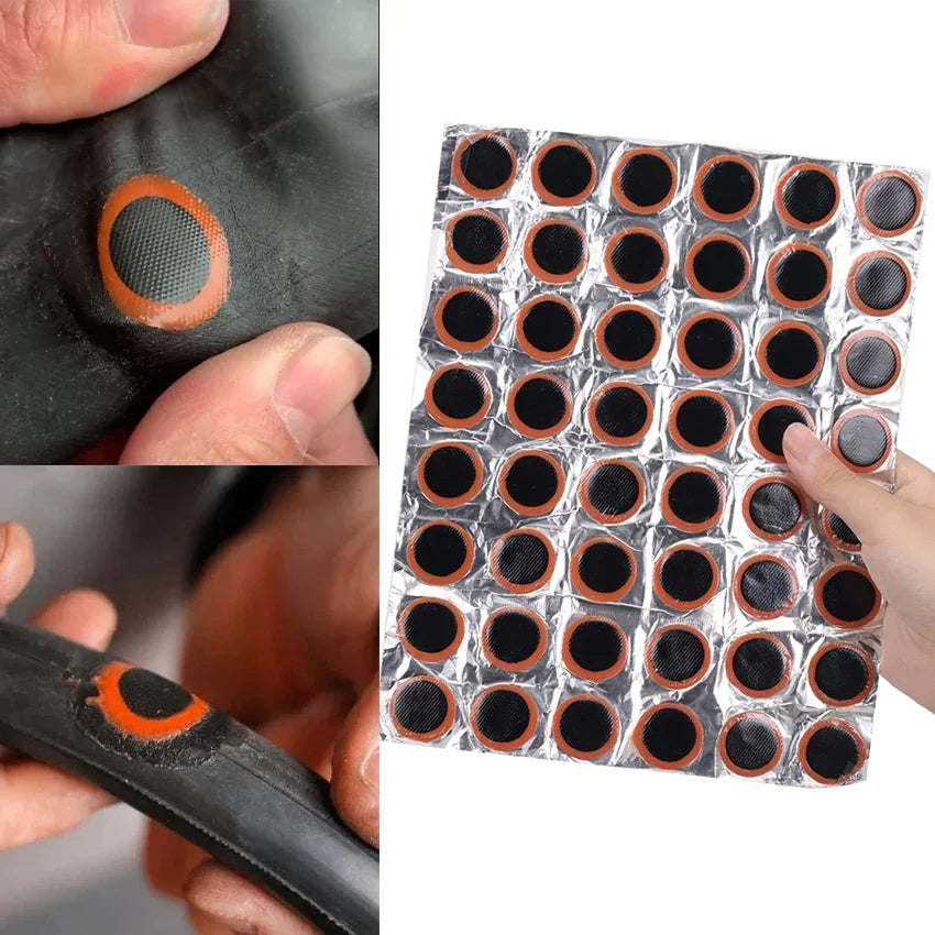 Bicycle Tire Puncture Repair Patches for Inner Tubes