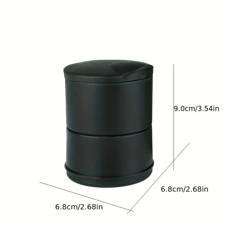 Flame Retardant Car Ashtray with Lid - 5