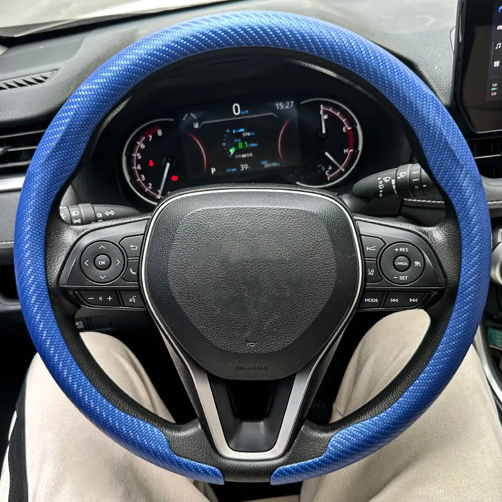 Carbon Fiber Non-Slip Car Steering Wheel Cover