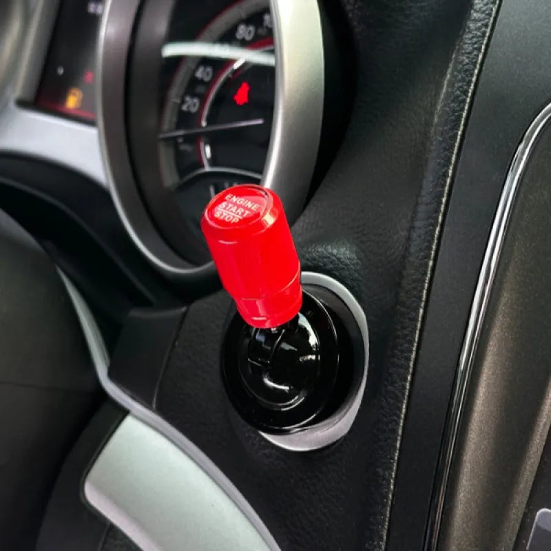Car Engine Start Button Cover Rocker Switch Ignition Toggle Decor