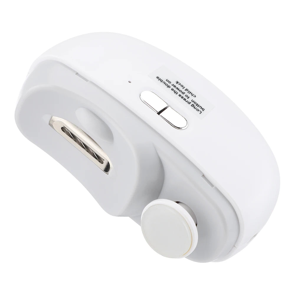 Electric 2-in-1 Automatic Nail Clipper and Polisher
