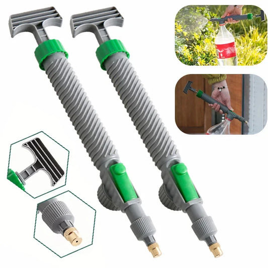 Adjustable Handheld Pump Bottle Spray Nozzle for Garden and Cleaning