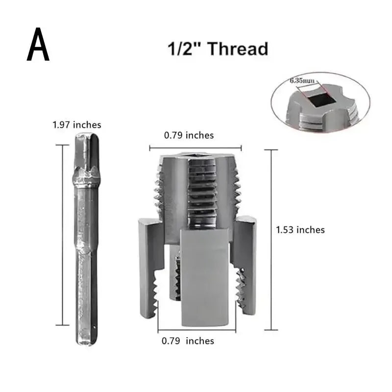 Electric Drill Pipe Threading Tool for PVC Pipes
